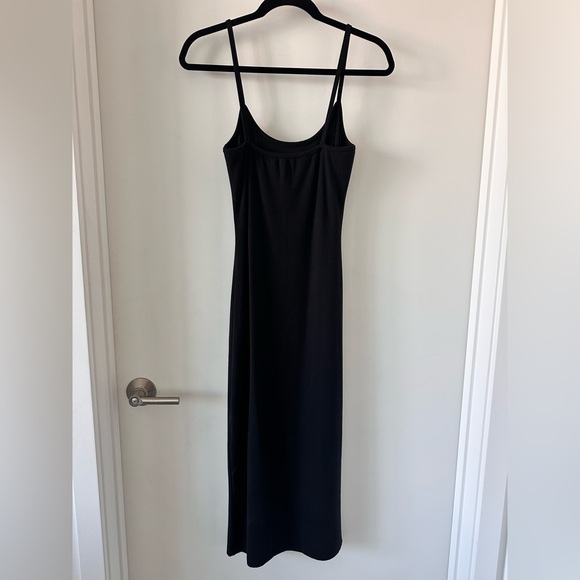 TRIBE KELLEY Ribbed Black Midi Dress | Size M | Soft, Sexy & Stretchy | NWOT - Picture 4 of 10